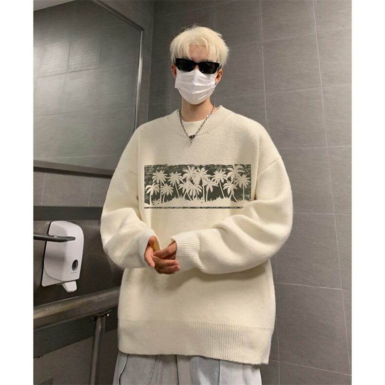 高质量！秋冬季半高领毛衣男加绒加厚线衣男针织衫男MY230-特p38图片