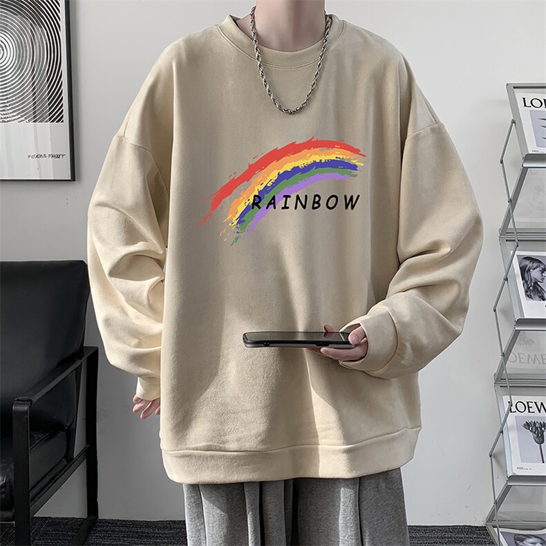 麂皮绒卫衣男大码重磅长袖t恤男JW81064-P35,男装卫衣,电商A040
