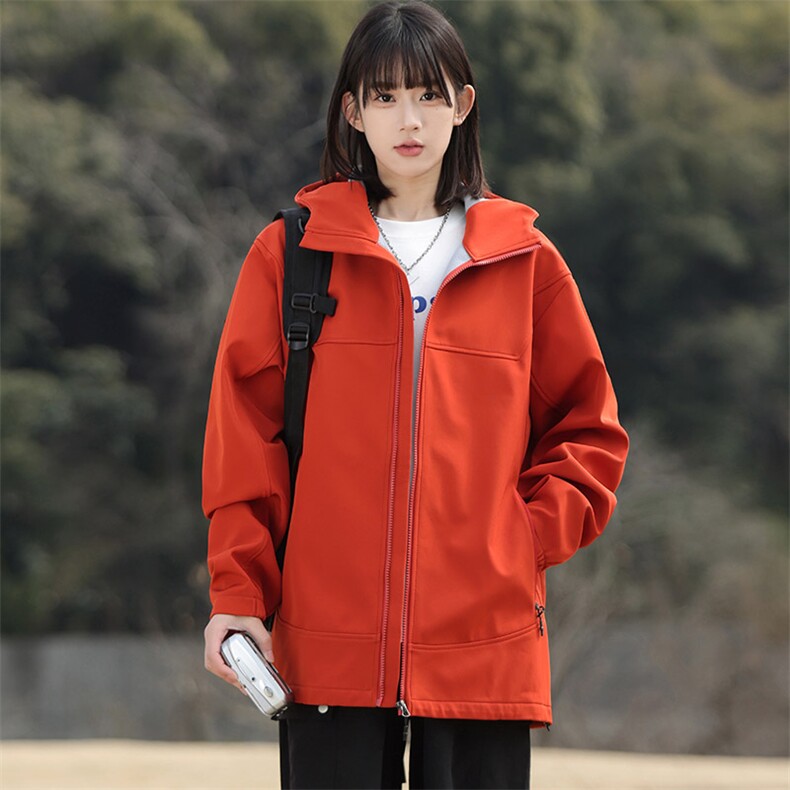 新款男女高品质户外登山服青少年学生冲锋衣夹克外套HS6611-P80,男装夹克,星座1206（原A206）