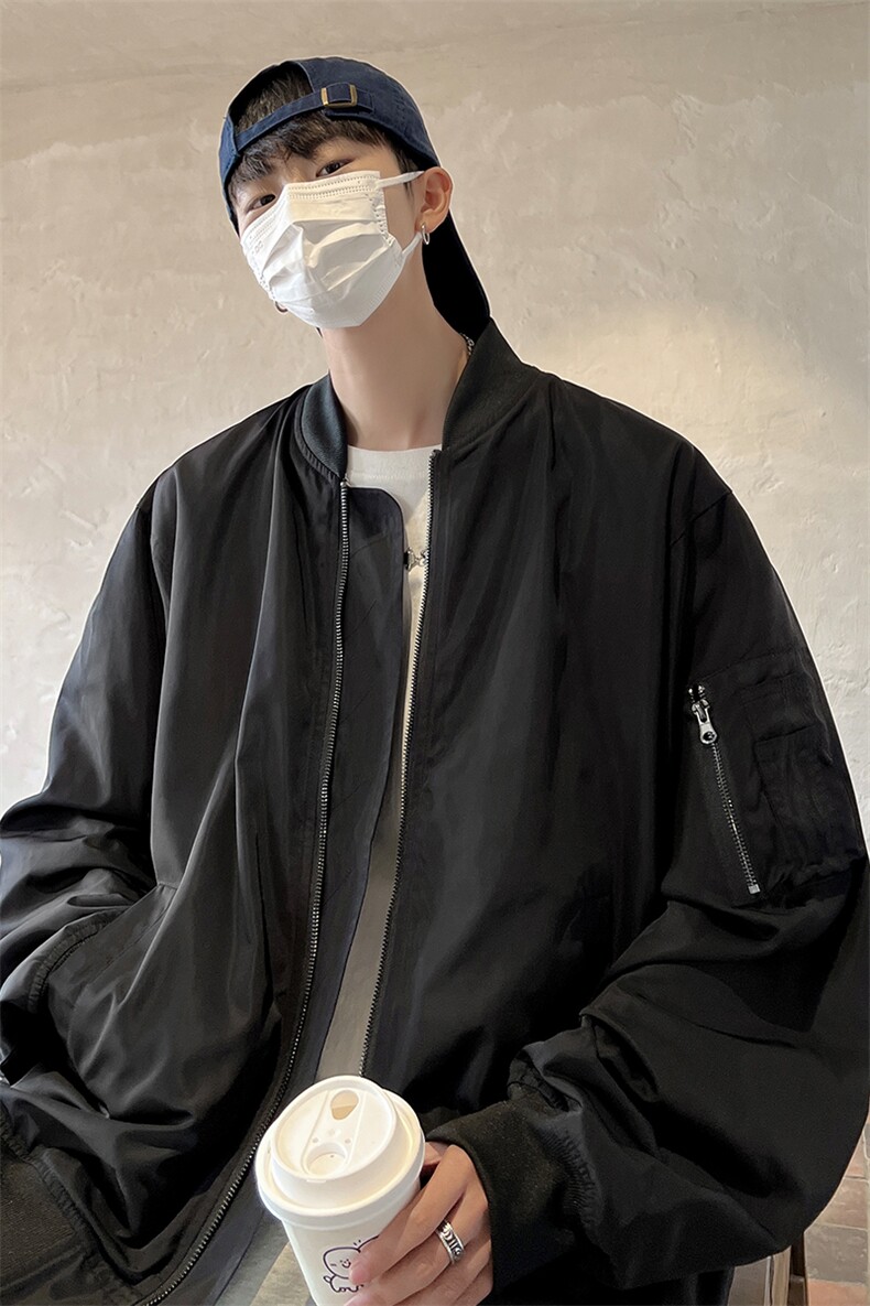 8XL-M特大码秋冬机能夹克外套冲锋衣百搭潮休闲宽松户外JK1301P70,男装夹克,电商D206-1