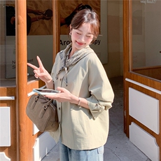 26春新品现货短款风衣外套送丝巾2B153-7001-P155-K248，女装风衣，2B153