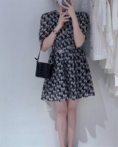 碎花裙图片