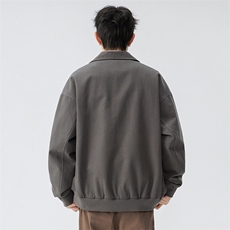 新款休闲纯色夹克衫，男装夹克，星座1106-2（原1111B）