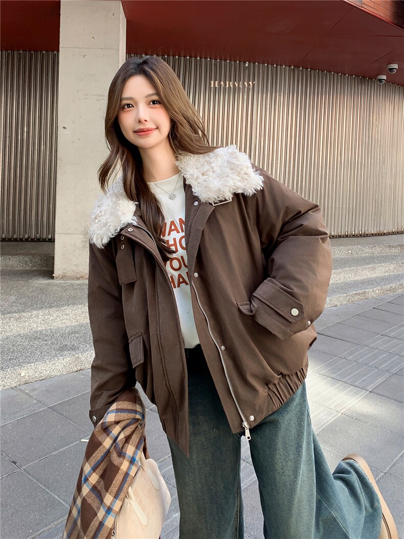 2025冬装新款简约时尚羽绒服205-H056-330-K458,女装羽绒服,浙宝205