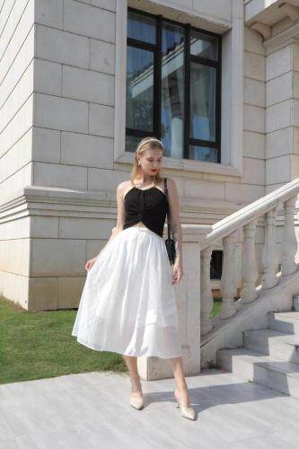 2021夏季仙仙半裙，女装半身裙，胤后