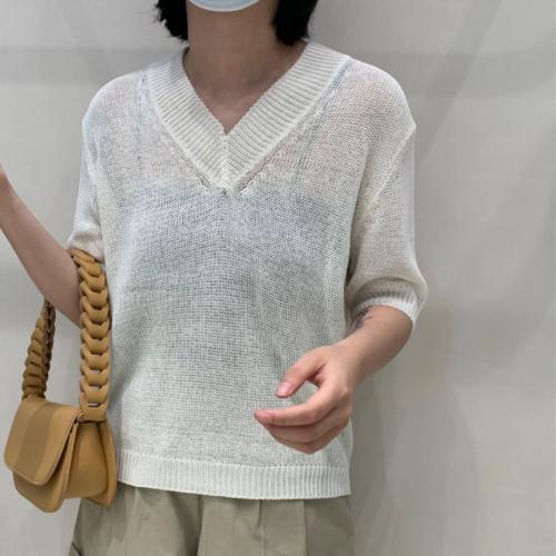夏季新品冰爽牛奶丝针织,女装,ANRUILA