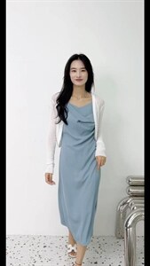 早秋2件套连衣裙！防晒俩不误！,女装连衣裙,依挺好