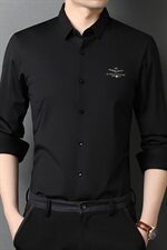 E969钱塘2020-2秋冬高品质无痕男士长袖衬衫P88主推，男装衬衫，钱塘207-2