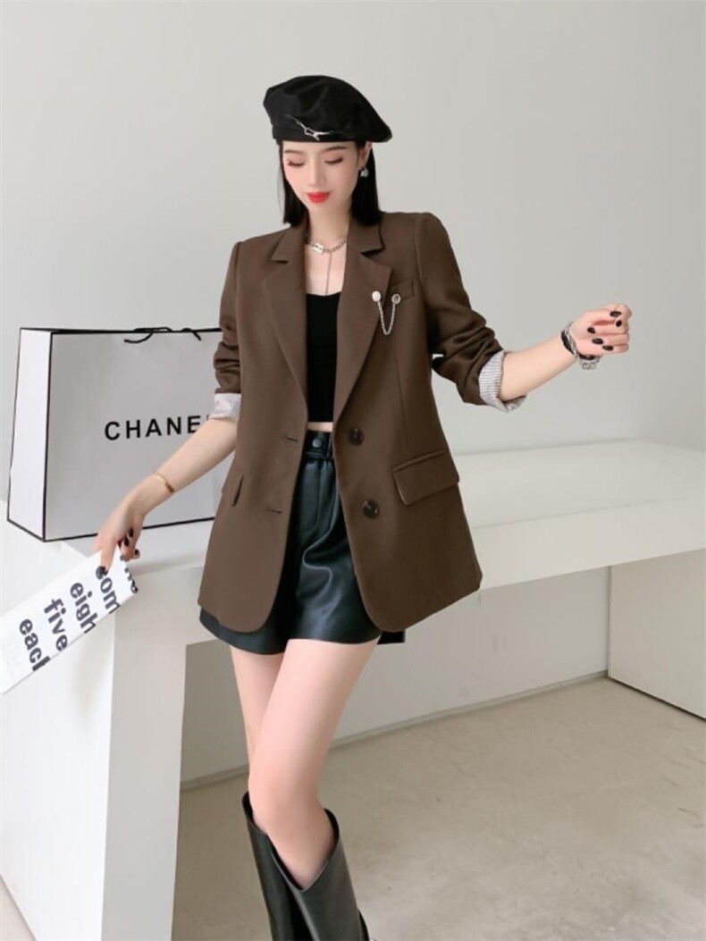 秋款新装韩版西装，小外套。,女装西装,艾美欧歌