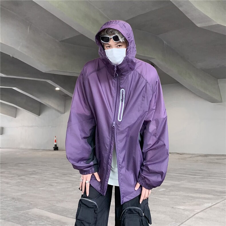 2025夏日防晒服夹克男女户外徒步运动登山皮肤衣外套W6611-P39,男装防晒衣,星座412-1