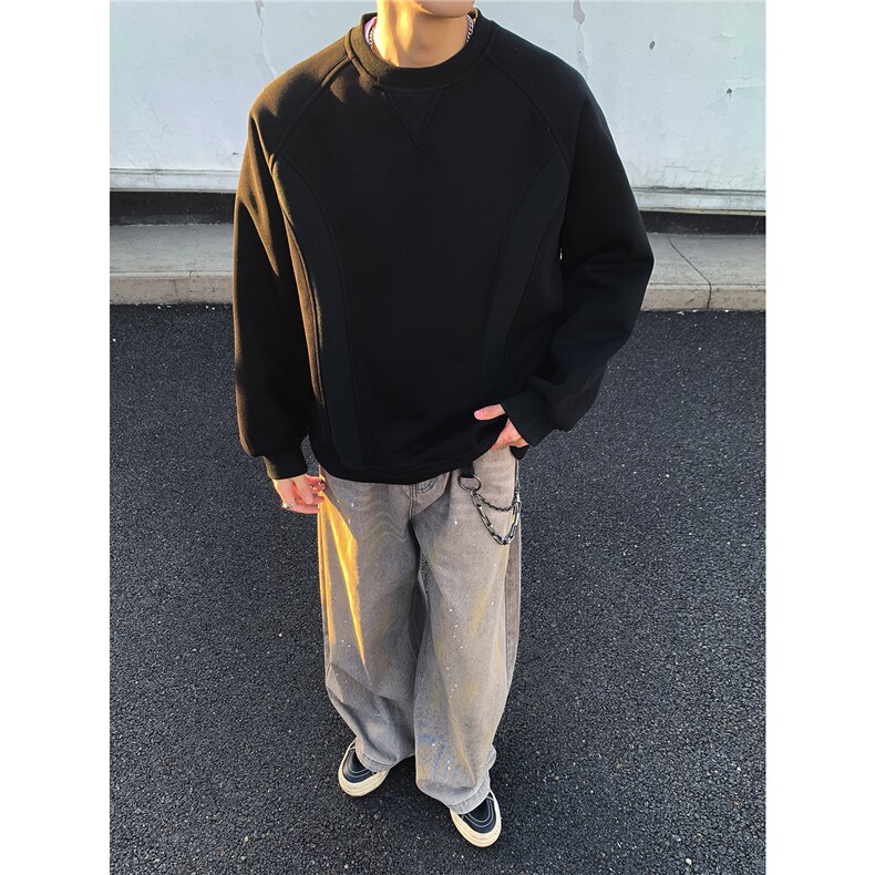 卫衣男春季韩版潮流港风宽松休闲潮牌上衣WY05511-P50,男装卫衣,星座308B-2