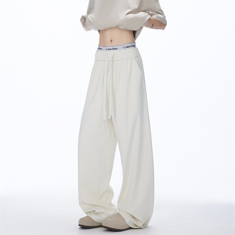 2026春季新款无影墙大码美式拼接弯刀西裤M-5XHK25107-特P40，男装西裤，电商A022