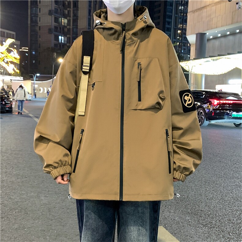 M-8XL【工厂主推】春季新款夹克外套A436-D1205-小码P65-大码P70,男装夹克,电商A436