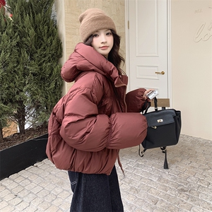 新款!!现货！韩版设计感褶皱羽绒服2c213-8219-P295-K418图片