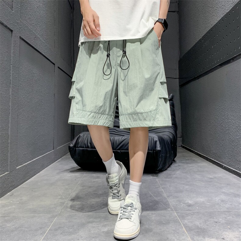 现货夏季工装短裤男ins潮牌休闲百搭潮流痞帅五分裤D02521-P38,男装休闲裤,星座308B-2