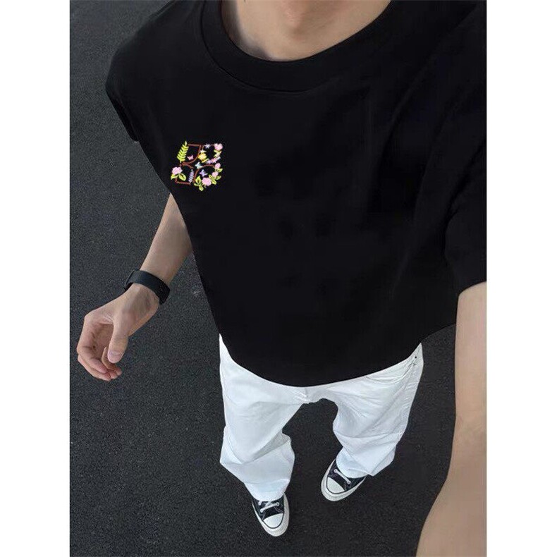 原版前后刺绣纯棉短袖ZX0258-特批35,男装T恤,星座313A(原308A-2)