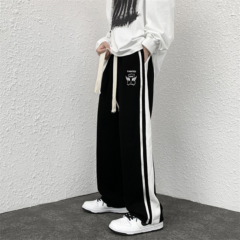 夏季情侣百搭印花休闲裤男大码宽松拖地裤A161-2-K7238-P55,男装休闲裤,电商A161-2