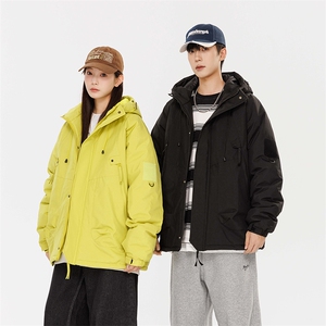 石墨烯三防连帽棉服男宽松保暖加厚户外棉衣MJ90A（棉衣）特P56图片