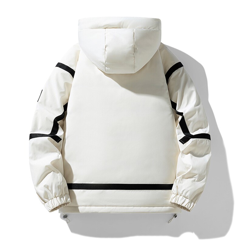 冬季防寒白鸭绒连帽男士羽绒服外套大衣A406Y90306P248,男装羽绒服,星座309（原A406）