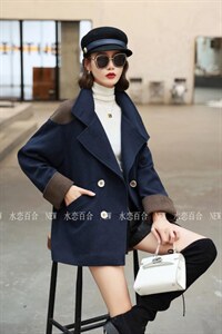 绵羊毛大衣,其它,水恋百合