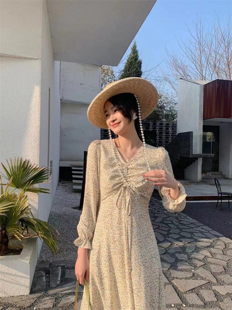 春款小碎花连衣裙更新啦！，女装连衣裙，乔西儿