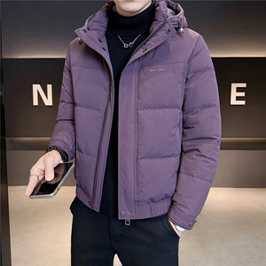 M-4XL B353 3612 P195 紫2025可拆帽羽绒服【标50控活动价288】图片
