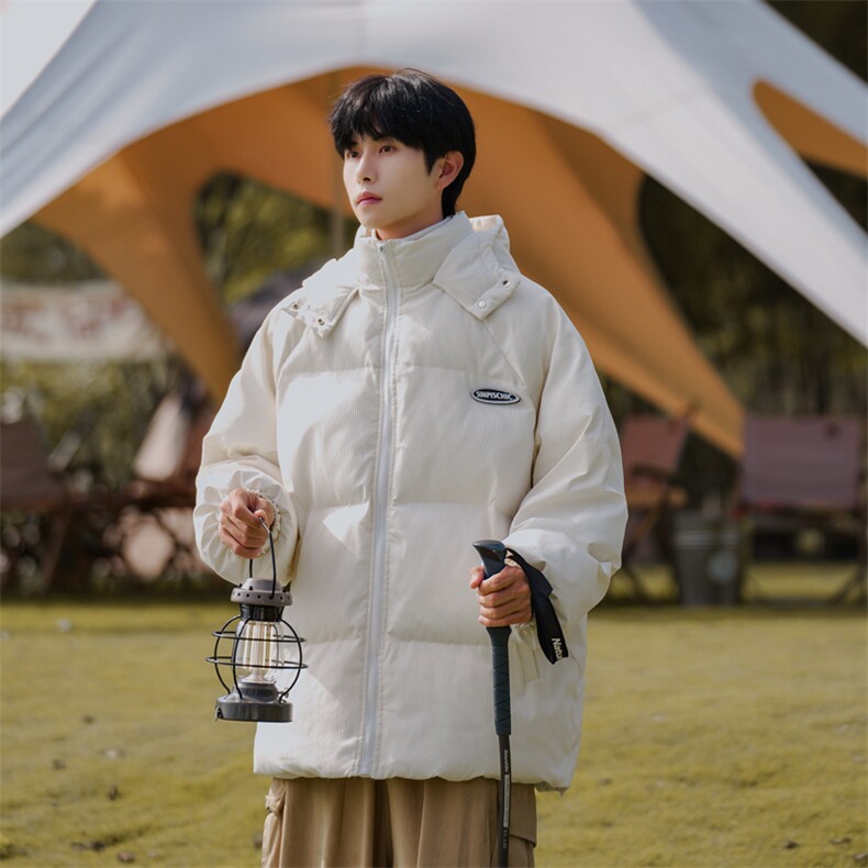 2025连帽羽绒棉服重磅ins港风男潮牌潮流外套A170-M877-TP95,男装棉衣,电商A170