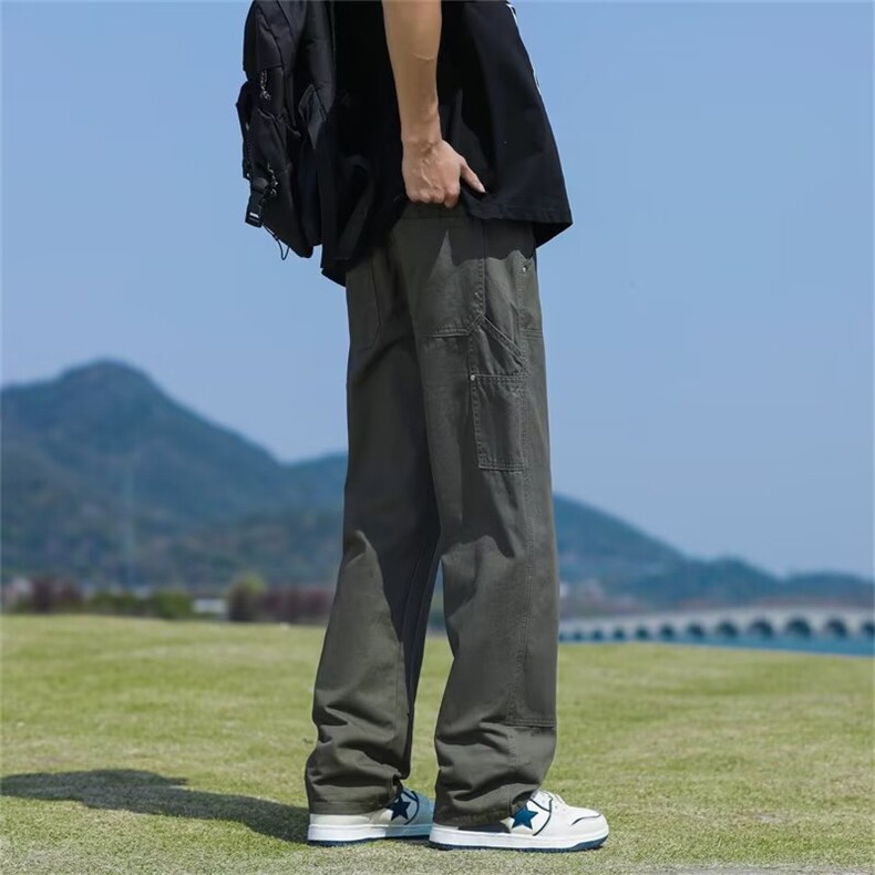 男新款青少年时尚休闲裤K2572P40,男装休闲裤,星座1116-2