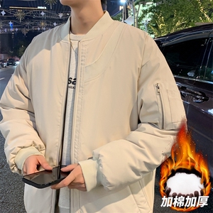 棒球服外套男女棉服美式潮牌复古高级感男装宽松飞行员M0822-P98图片
