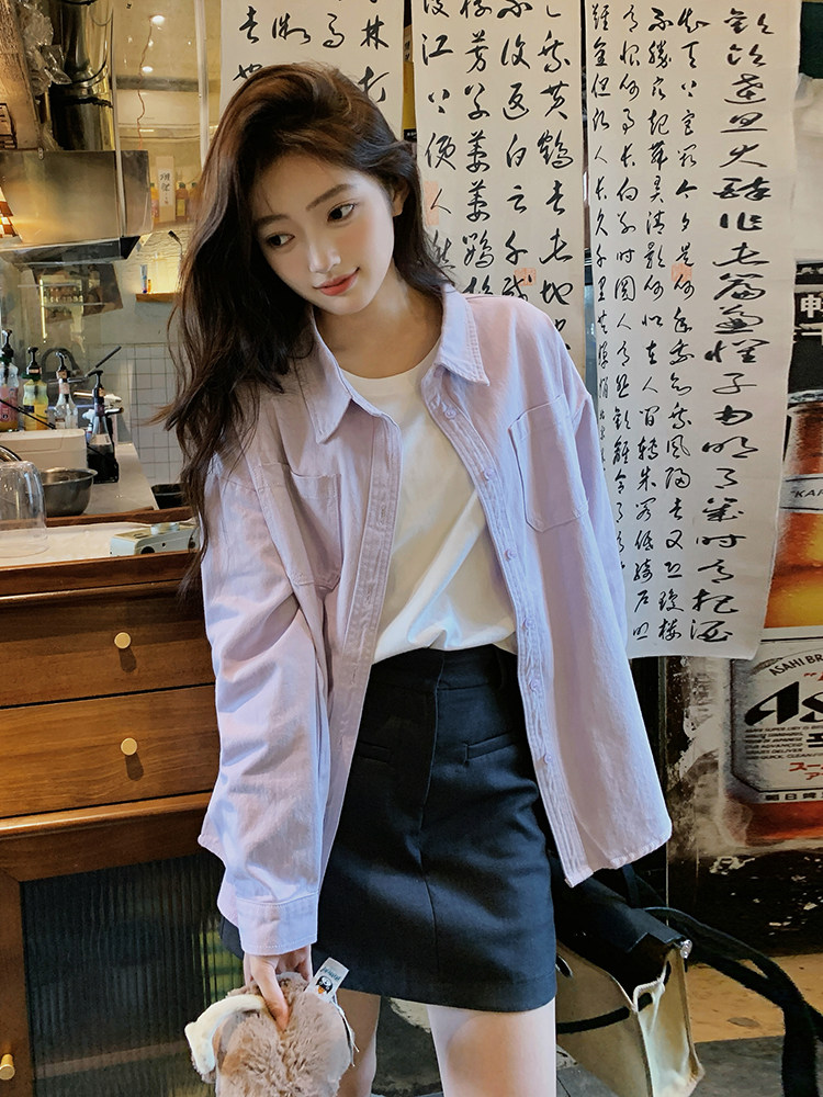 2024新款牛仔衬衫【现货】082-5027P105K158,女装衬衫,浙宝192（原082）