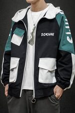 秋季男士外套2021新款韩版潮流休闲衣服宽松工装夹克DS936T，男装夹克，电商A102