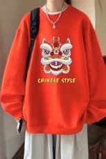 控38简约帅气百搭长袖t恤男大码卫衣T4185-P25加绒款-P35，男装卫衣，电商A040