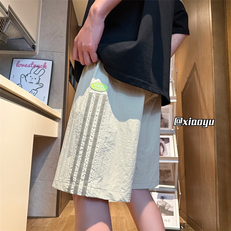 XZ616 夏季新款薄款冰丝速干裤网孔透气设计感短裤TY2505 P35控48图片