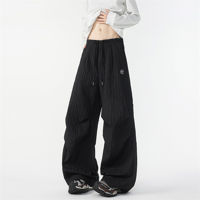 8XL-M新款速干肌理感直筒工装裤男宽松早秋休闲裤阔腿裤K9172P68,男装工装外套,电商D206-1
