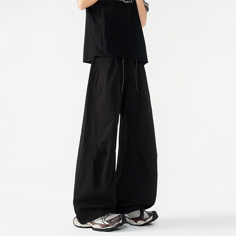 8XL-M日系户外防泼登山裤男直筒束脚休闲裤夏徒步工装裤K9158P68,男装工装外套,电商D206-1