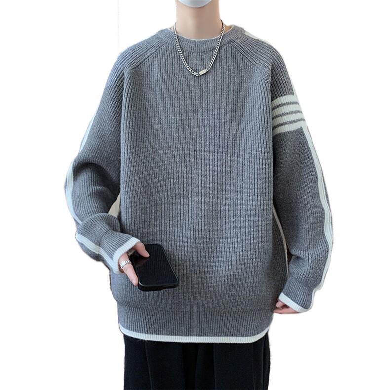 【新品】2025秋冬男士时尚休闲百搭针织毛衣潮流-M030-P50,男装针织衫/毛衣,星座1105-1