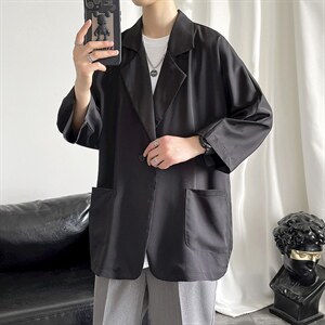 控价89 夏新薄款西服宽松大码冰丝防嗮服JK202-P55图片