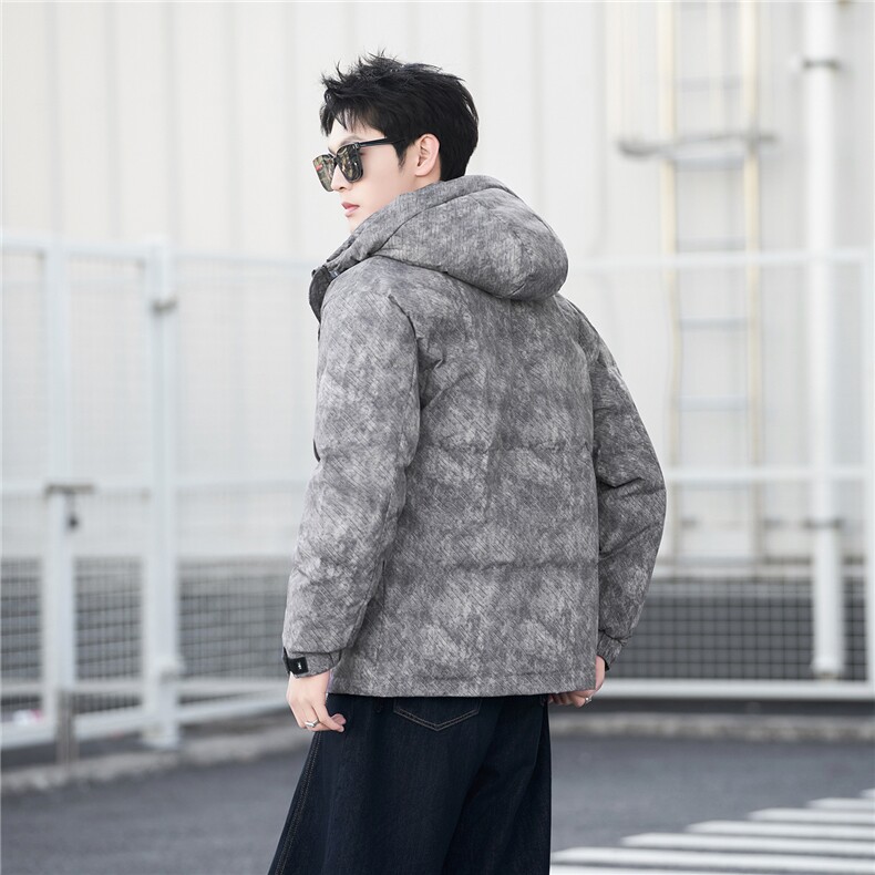 大货标50灰鸭绒男装羽绒服连帽C317-Y7865-P225控298,男装羽绒服,电商C317