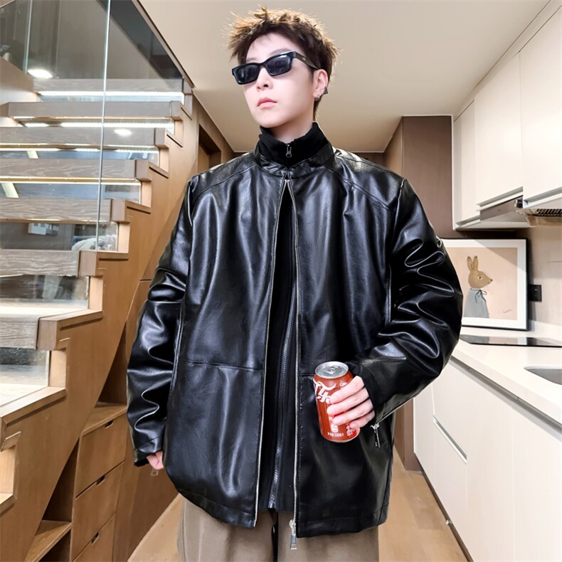 三合一男士立领皮棉衣加厚男士棉袄皮外套潮A266-PYT0051-P120,男装棉衣,电商A266