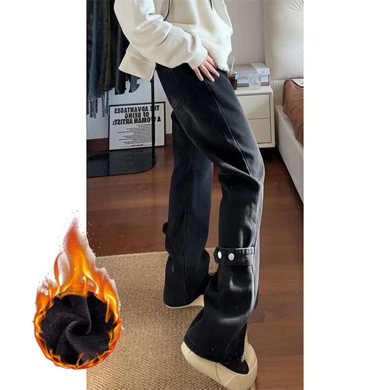 美式ins高街vibe重工艺水洗牛仔裤货号K2316P55图片