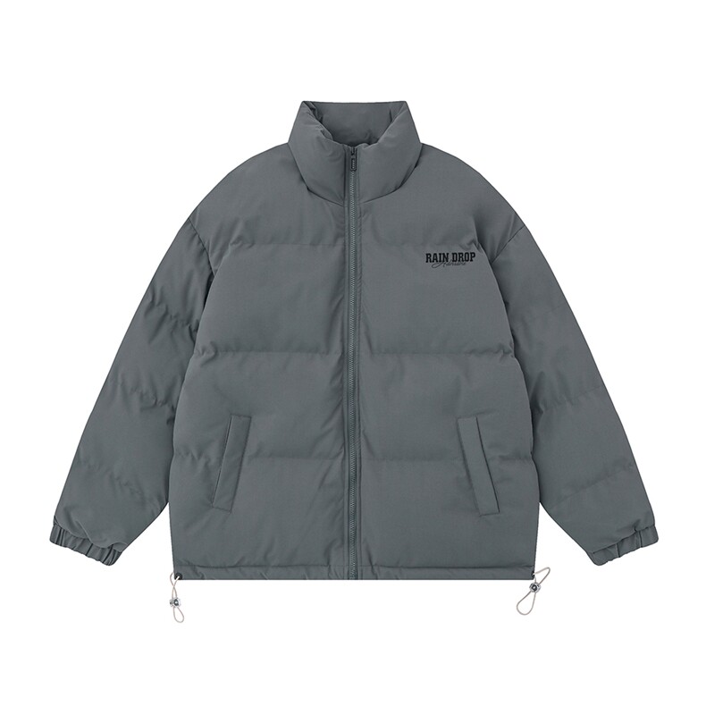 新款平铺冬季字母印花时尚百搭休闲立领棉服A247-MY8305P85控118,男装棉衣,电商A247-1