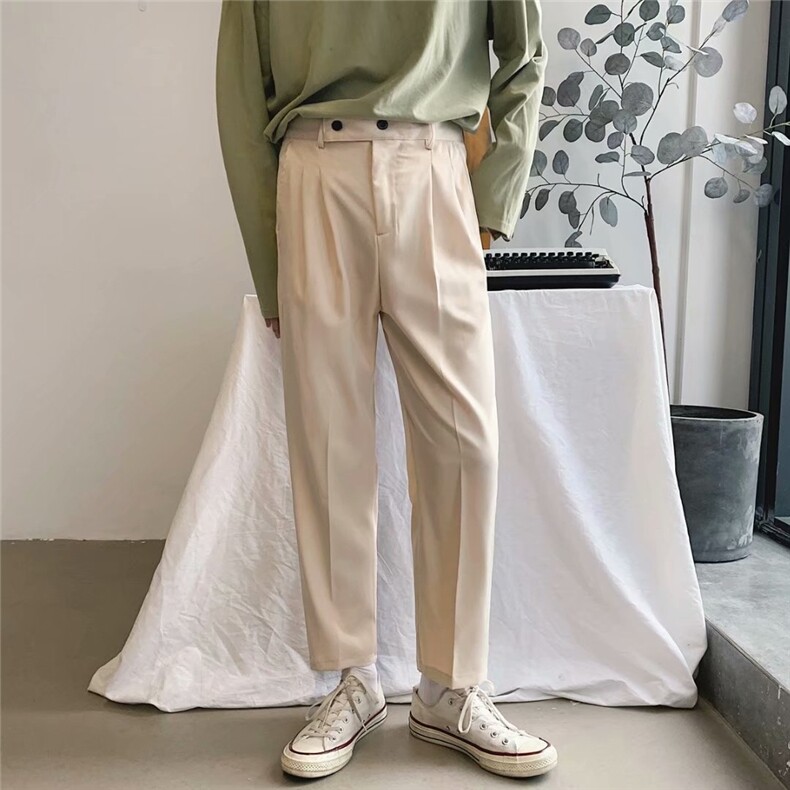 男春季休闲时尚潮流西裤X209P34图片