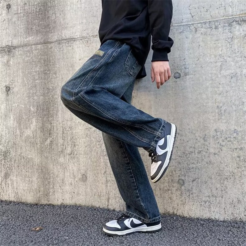 2024春季新款时尚潮男百搭牛仔裤,男装牛仔裤,四季星座218-1