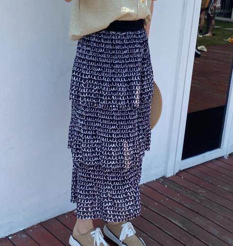 小花蛋糕裙,女装,九彩慧