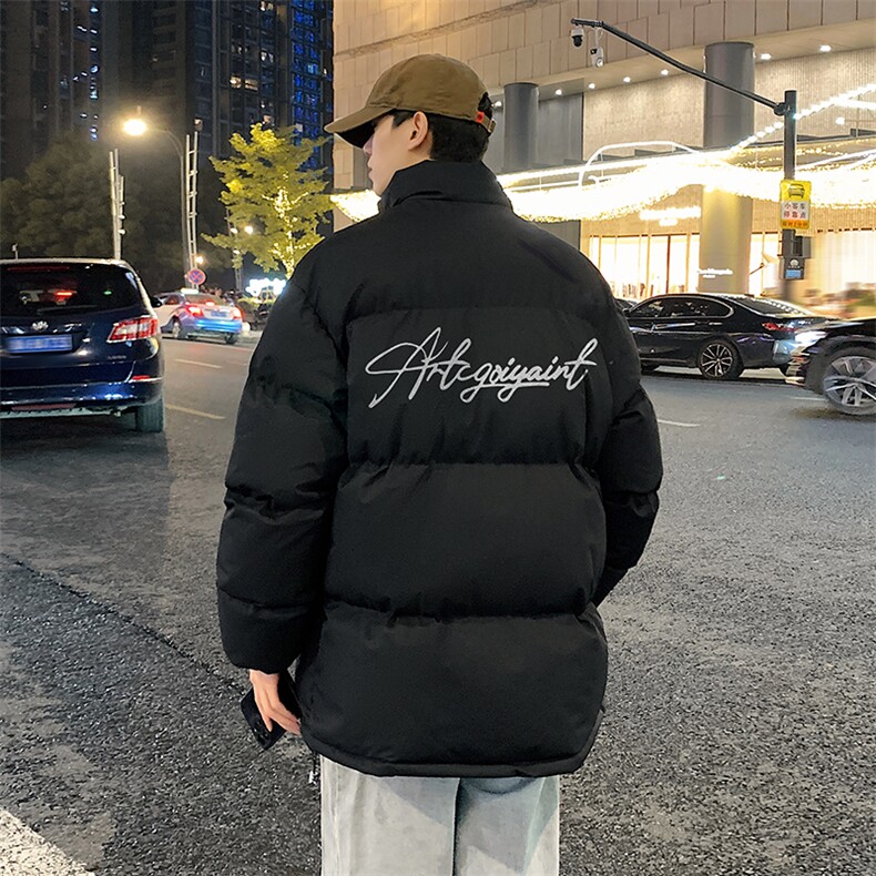 已注册港风抖音直播得物高品质宽松面包服羽绒棉外套棉衣M1158P65，男装棉衣，电商C408(原B339-1)