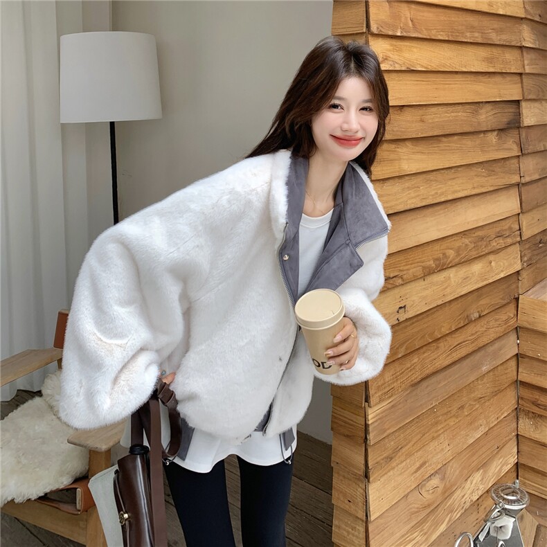 新款！冬装环保皮草两面穿派克服皮毛一体2C133-8990-P225-K328,女装派克服,2C133