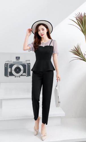 夏装套装上新中....，女装职业装，美之芝