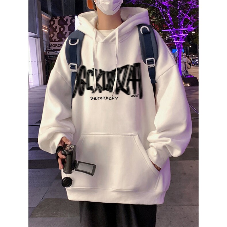 1506-1/WR80191/P43酒红色卫衣男连帽男生上衣冬美式高街情侣外，男装卫衣，星座1506-1