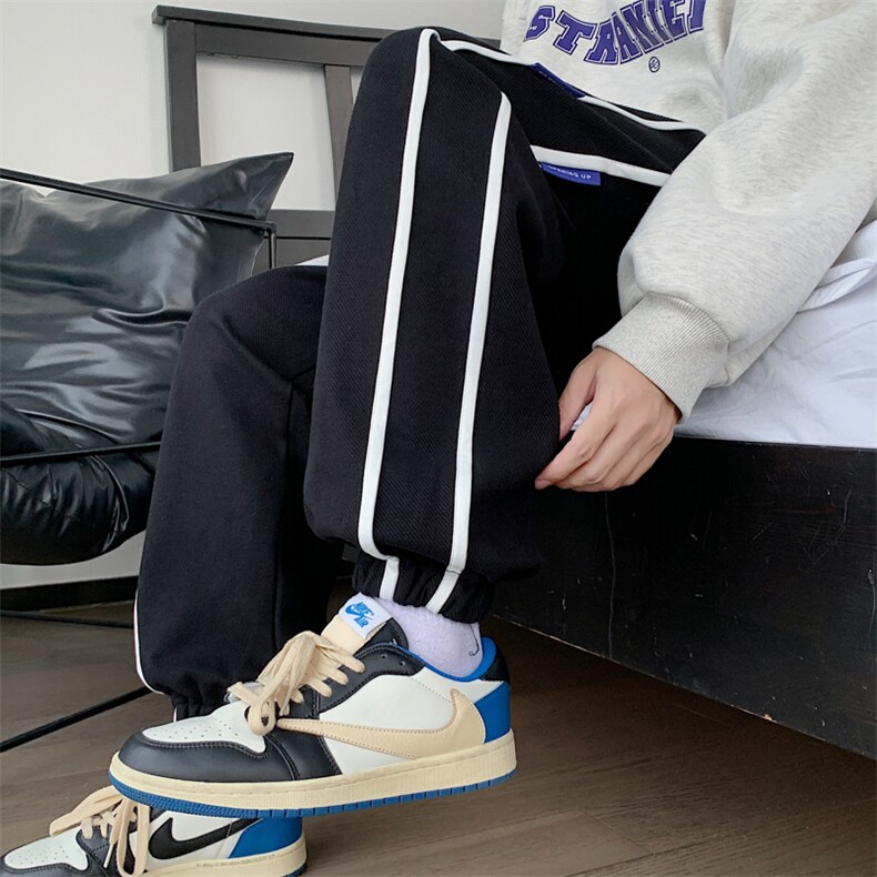 秋季新款男百搭港服卫裤K3216-P37控78,男装休闲裤,星座717