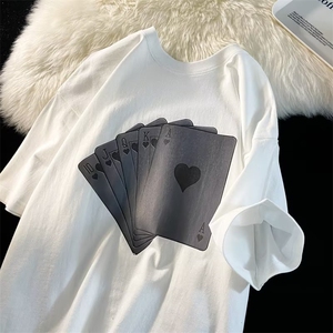 2023春夏季新款男休闲圆领短袖T恤MT007P32图片